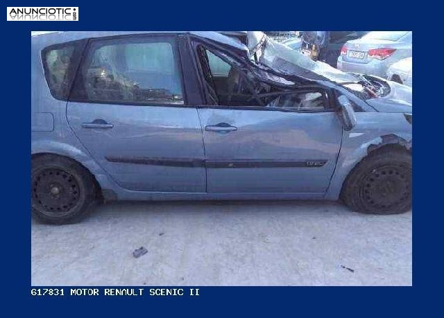 617831 motor renault scenic ii