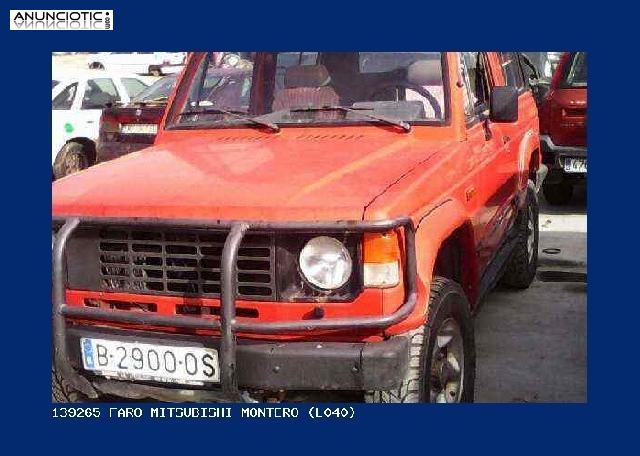 139265 faro mitsubishi montero (l040)