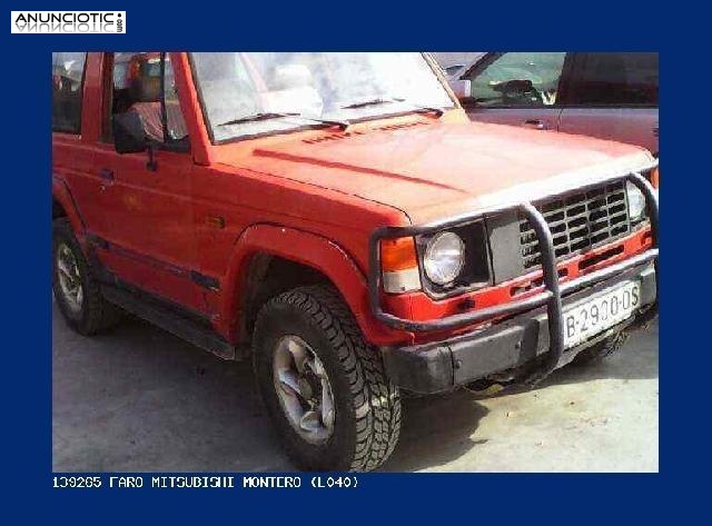 139265 faro mitsubishi montero (l040)