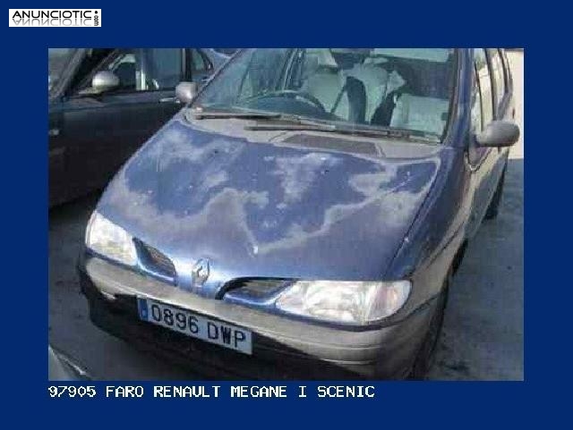 97905 faro renault megane i scenic