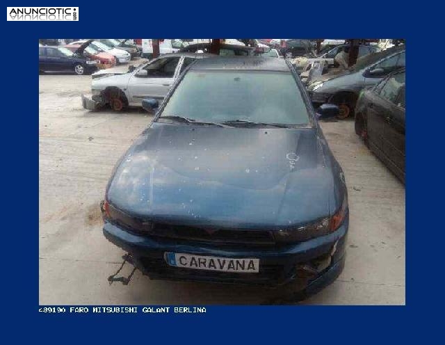 489190 faro mitsubishi galant berlina