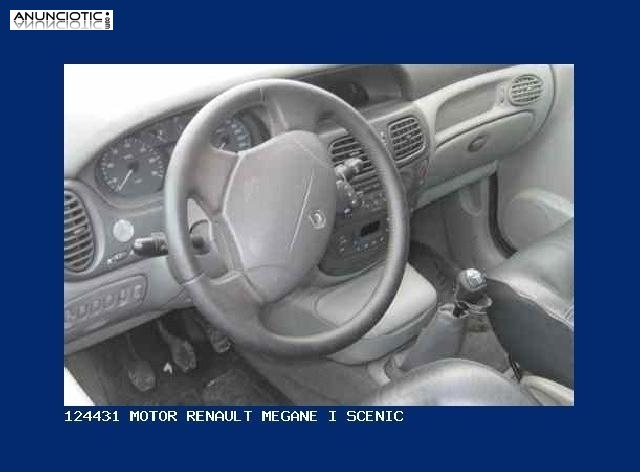 124431 motor renault megane i scenic