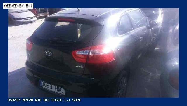 308784 motor kia rio basic 1.1 crdi