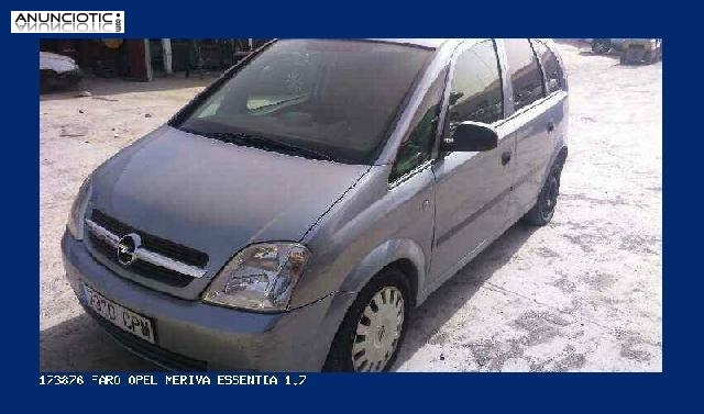 173876 faro opel meriva essentia 1.7