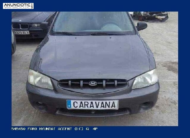 545450 faro hyundai accent (lc) gl 4p