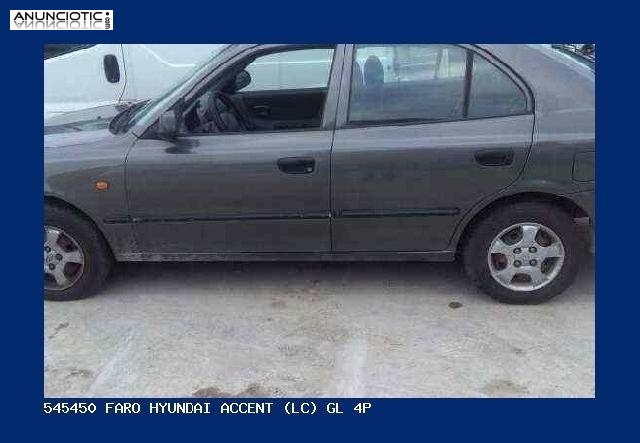 545450 faro hyundai accent (lc) gl 4p