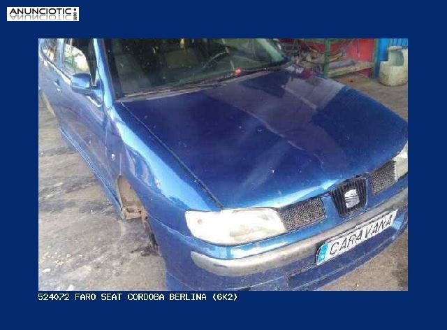 524072 faro seat cordoba berlina (6k2)