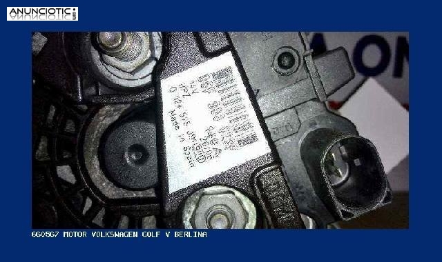 660567 motor volkswagen golf v berlina