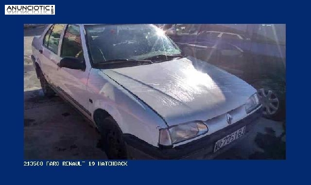 213588 faro renault 19 hatchback