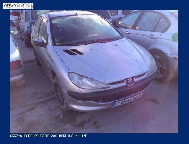 655720 faro peugeot 206 berlina x-line