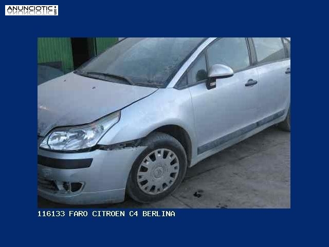 116133 faro citroen c4 berlina