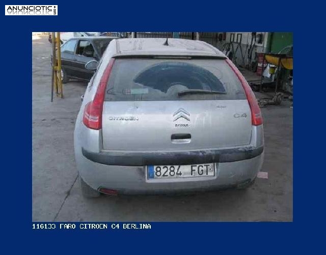 116133 faro citroen c4 berlina