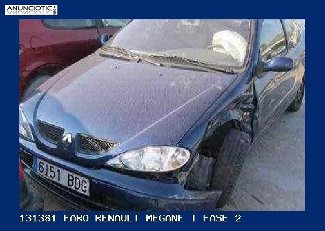 131381 faro renault megane i fase 2