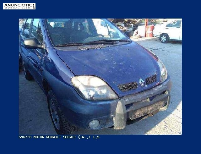 586770 motor renault scenic (ja..) 1.9