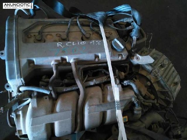 [91523]-motor completo de renault clio i