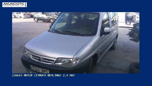 226618 motor citroen berlingo 2.0 hdi