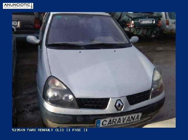 519549 faro renault clio ii fase ii