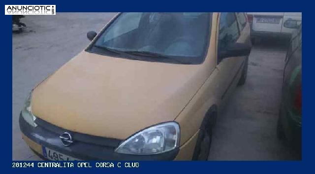 281244 centralita opel corsa c club