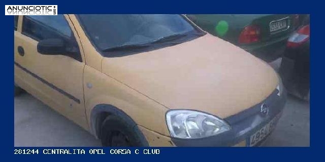 281244 centralita opel corsa c club