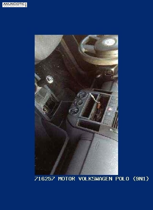 716257 motor volkswagen polo (9n1)