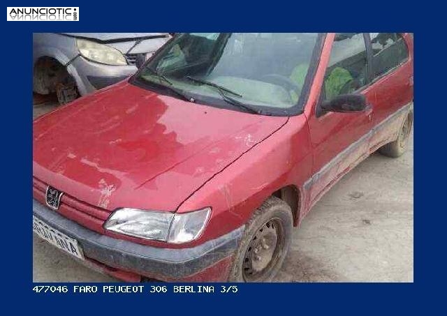 477046 faro peugeot 306 berlina 3/5