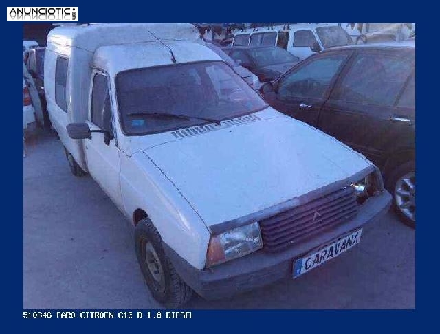 510346 faro citroen c15 d 1.8 diesel