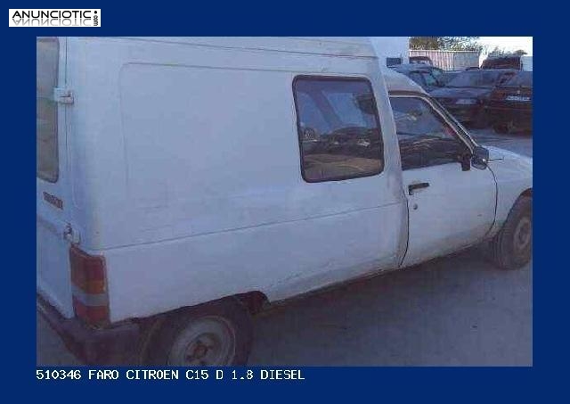 510346 faro citroen c15 d 1.8 diesel