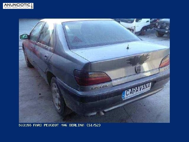 503155 faro peugeot 406 berlina (s1/s2)