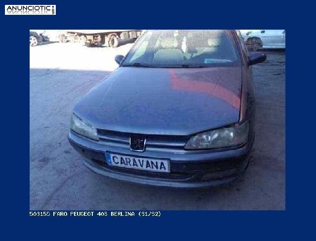 503155 faro peugeot 406 berlina (s1/s2)