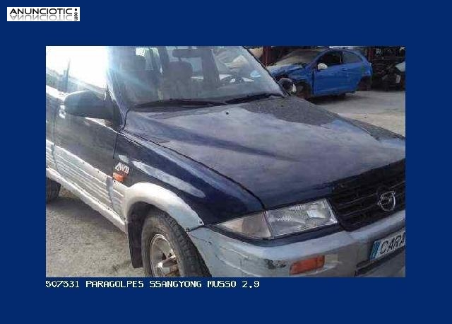 507531 paragolpes ssangyong musso 2.9