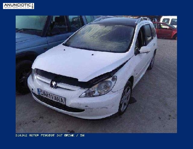 618202 motor peugeot 307 break / sw