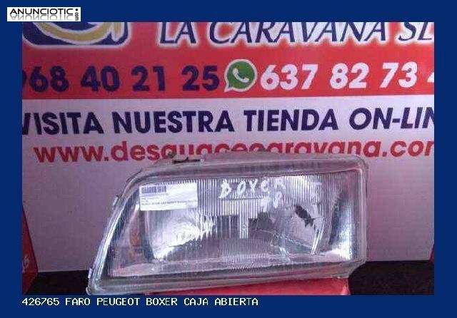 426765 faro peugeot boxer caja abierta