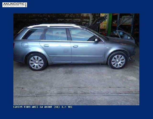 620605 faro audi a4 avant (8e) 2.0 tdi