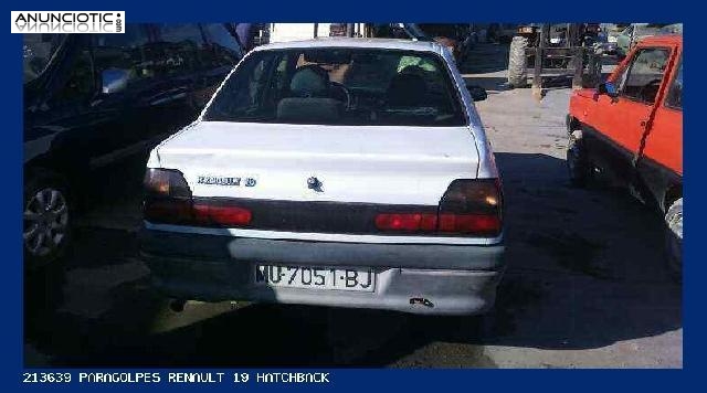 213639 paragolpes renault 19 hatchback