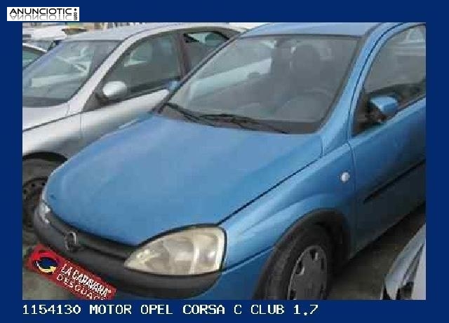 1154130 motor opel corsa c club 1.7