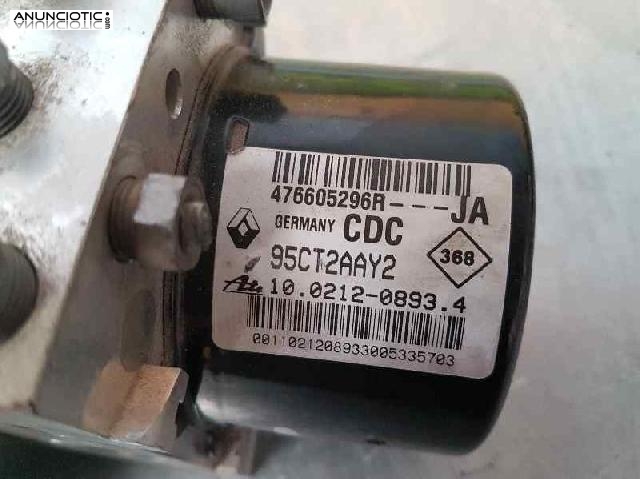 Abs 3737581 476605296r renault scenic