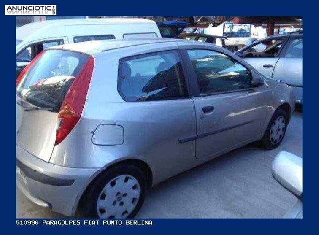 510996 paragolpes fiat punto berlina