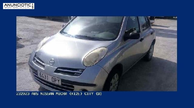 232923 abs nissan micra (k12e) city (d)