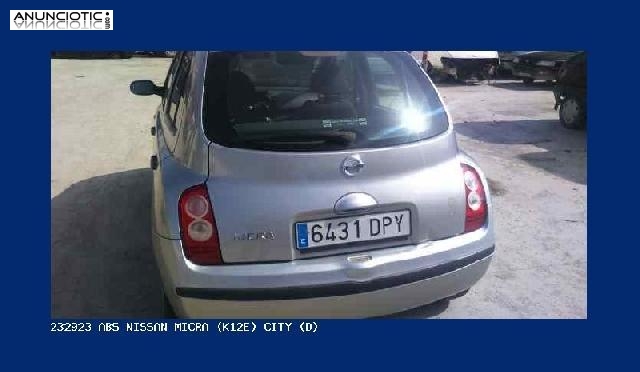 232923 abs nissan micra (k12e) city (d)