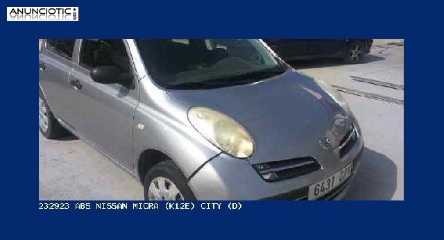 232923 abs nissan micra (k12e) city (d)