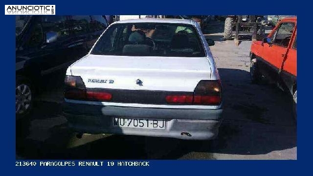 213640 paragolpes renault 19 hatchback