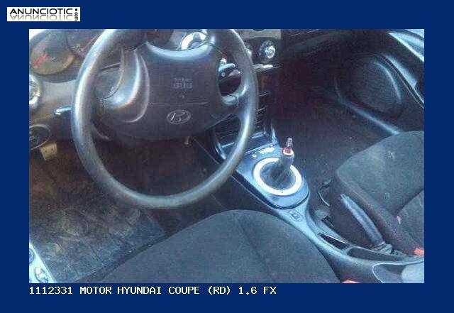 1112331 motor hyundai coupe (rd) 1.6 fx