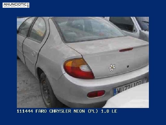 111444 faro chrysler neon (pl) 1.8 le