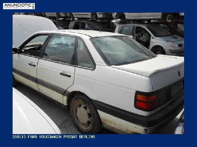 258119 faro volkswagen passat berlina