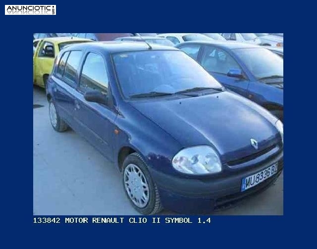 133842 motor renault clio ii symbol 1.4