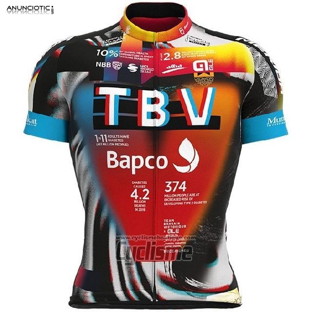 Achetez des vêtements de cyclisme de qualité Bahrain Victorious