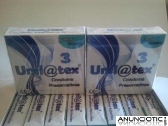 1 Caja 144 Preservativos Unilatex 