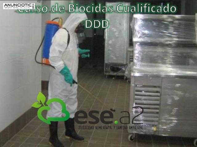 CURSO DE BIOCIDAS CUALIFICADO -60 HORAS-