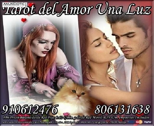 Tarot del Amor UNA LUZ Visa desde 7/15m