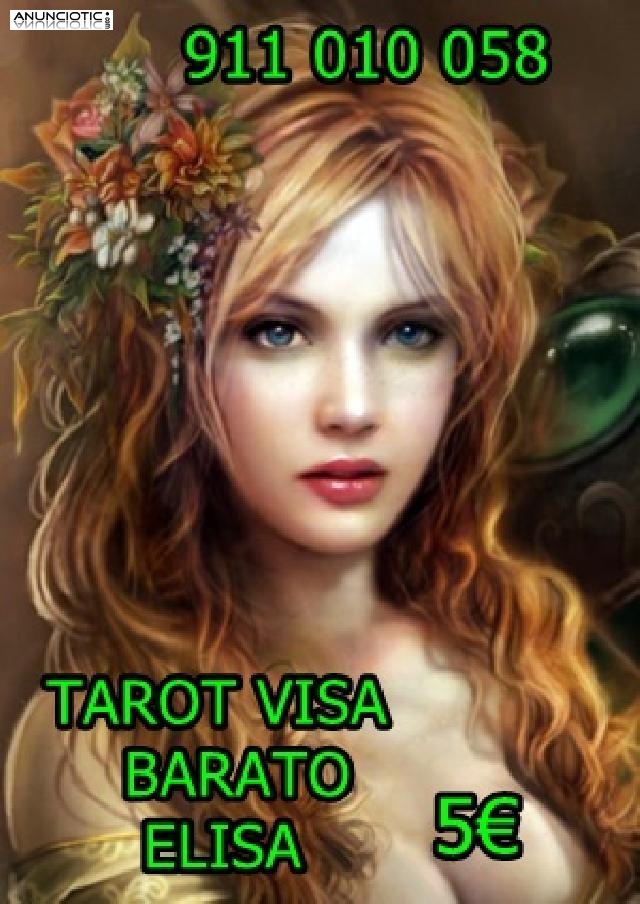 Tarot Visa 5 económico y bueno ELISA 911 010 058